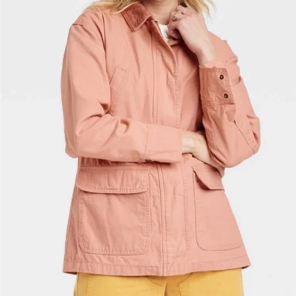 Universal Thread Women's Peach Utility Jacket